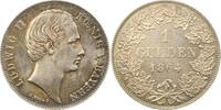 Bayern Gulden Ludwig II. 1864-1886. -