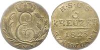Sachsen-Coburg-Saalfeld 3 Kreuzer Ernst 1806-1826. -
