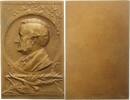 Musiker Bronzeplakette Wagner, Richard *1813 Leipzig, +1883 Venedig. -