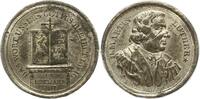 Reformation Straßburg. Zinnmedaille 1 300-Jahrfeier der Reformation 1817. -