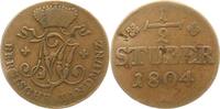Jülich-Berg Cu 1/2 Stüber 1 Maximilian Joseph von Bayern 1799-1806. -