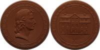 Personenmedaillen Porzellanmedaille Schiller, Friedrich von *1759 Marbach/Württemberg, +1805 Weimar, deutscher Dichter und Arzt. CH UNC