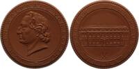 Personenmedaillen Porzellanmedaille Goethe, Johann Wolfgang von *1749 Frankfurt, +1832. EF