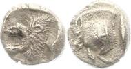 Mysien Hemiobol unbek. Herrscher 480 - 450. -