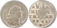 Pommern-unter schwedischer Besetzung 1/6 Taler Adolph Friedrich 1751-1771. -