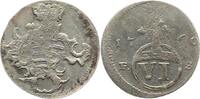 Sachsen-Weimar-Eisenach 6 Pfennig Anna Amalia 1758-1775. -