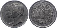 Belgien-Königreich Zinnmedaille Leopold I. 1830-1865. -
