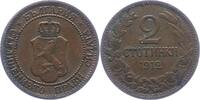 Bulgarien 2 Stotinki Ferdinand 1887-1918. -