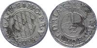 Bayern Halbbatzen Maximilian I., als Kurfürst 1623-1651. -