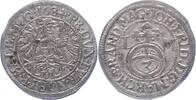Brandenburg-Ansbach 3 Kreuzer Johann Friedrich 1667-1686. -