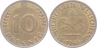 Münzen der Bundesrepublik Deutschland 10 Pfennig Mark 1945-2001. -