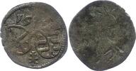 Sachsen-Kurfürstentum Einseitiger Pfennig Johann Friedrich und Georg 1534-1539. -