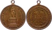 Frankfurt-Stadt Bronzemedaille Johann Wolfgang von Goethe + 1832. -