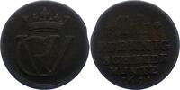 Braunschweig-Lüneburg-Celle 1 1/2 Pfennig Georg Wilhelm 1665-1705. -