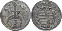 Sachsen-Coburg Dreier Albrecht III. 1680-1699. -