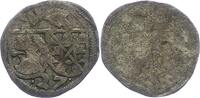 Öttingen Einseitiger Pfennig Wolfgang, Martin und Ludwig XIV. 1520-1529. -