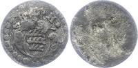 Württemberg Einseitiger Pfennig Eberhard Ludwig 1693-1733. -