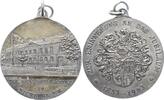 Braunschweig-Wolfenbüttel versilberte Bronzemedaille Albrecht von Preußen 1885-1907. -