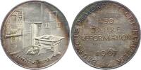 Reformation Silbermedaille 450-Jahrfeier der Reformation 1967. -