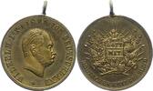 Brandenburg-Preußen Bronzemedaille Wilhelm I. 1861-1888. -