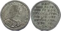 Brandenburg-Bayreuth 1/24 Taler Georg Wilhelm 1712-1726. -