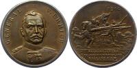 Erster Weltkrieg Bronzemedaille Emmich, Otto von *1848 Minden, +1915 Hannover, General der Infanterie.. -