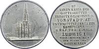 Bayern-München, Stadt Zinnmedaille 1839 Prägeschwäche, VF