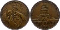 Sachsen-Albertinische Linie Bronzemedaille Friedrich August III. 1904-1918. -