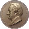 Personenmedaillen Einseitige Bronzemedaille Goethe, Johann Wolfgang von *1749 Frankfurt, +1832. -