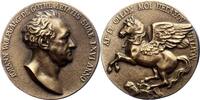 Personenmedaillen Bronzegussmedaille Goethe, Johann Wolfgang von *1749 Frankfurt, +1832. -