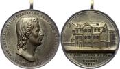 Personenmedaillen Versilberte Bronzemedaille Schiller, Friedrich von *1759 Marbach/Württemberg, +1805 Weimar, deutscher Dichter und Arzt. -