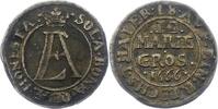 Osnabrück-Bistum 2 Mariengroschen 1666 Ernst August I. 1662-1698. VF