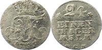 Mecklenburg-Strelitz 1/24 Taler Adolf Friedrich IV. 1752-1794. -
