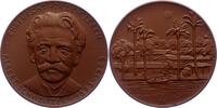 Personenmedaillen Porzellanmedaille Schweitzer, Albert *1875 Kaysersberg bei Colmar, +1965 Lambarène, evangelischer Theologe, Musiker, Arzt und Philosoph. Erhielt 1 -