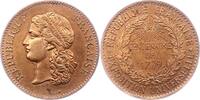 Frankreich Bronzemedaille Dritte Republik 1870-1940. -