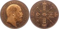 Großbritannien Bronzemedaille Edward VII. 1901-1910. -