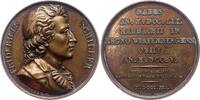 Personenmedaillen Bronzemedaille Schiller, Friedrich von *1759 Marbach/Württemberg, +1805 Weimar, deutscher Dichter und Arzt. -