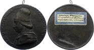 Italien-Neapel, Stadt Einseitige Bronzegussmedaille -