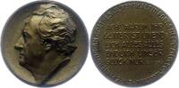 Personenmedaillen Bronzemedaille Goethe, Johann Wolfgang von *1749 Frankfurt, +1832. -