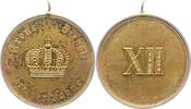 Brandenburg-Preußen Bronzemedaille Wilhelm II. 1888-1918. -