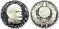 Personenmedaillen Versilberte Bronzemedaille Lenin, Wladimir Iljitsch *1870 Simbisk, + 1924 Gorki bei Moskau, Russischer kommunistischer Politiker. -
