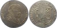 Anhalt-Dessau 2/3 Taler Johann Georg II. 1660-1693. -