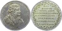 Reformation Jetton oder versilberte Bronzemedaille 300-Jahrfeier der Reformation 1817. -