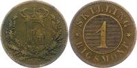Dänemark Skilling Frederik VII. 1848-1863. -