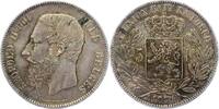 Belgien-Königreich 5 Francs Leopold II. 1865-1909. -