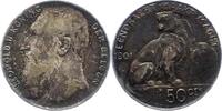 Belgien-Königreich 50 Centimes Leopold II. 1865-1909. -
