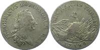 Brandenburg-Preußen Taler Friedrich II. 1740-1786. -