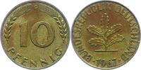 Münzen der Bundesrepublik Deutschland 10 Pfennig Mark 1945-2001. -