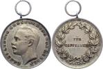 Hessen-Darmstadt Versilberte Bronzemedaille Ernst Ludwig 1892-1918. -