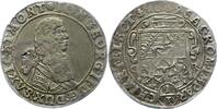 Sachsen-Albertinische Linie 1/3 Taler Johann Georg II. 1656-1680. -